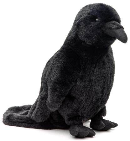 Plüsch Rabe schwarz von Uni-Toys